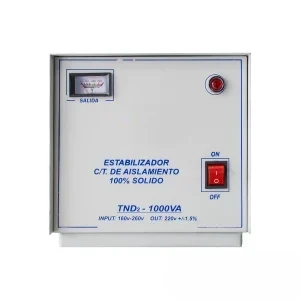Estabilizador con Transformador de Aislamiento 1KVA a 50KVA